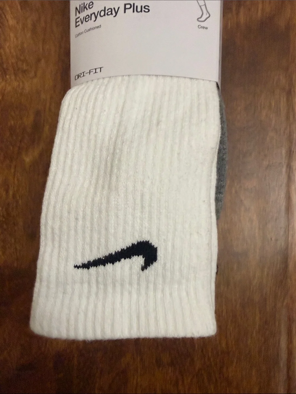 Nike white grey